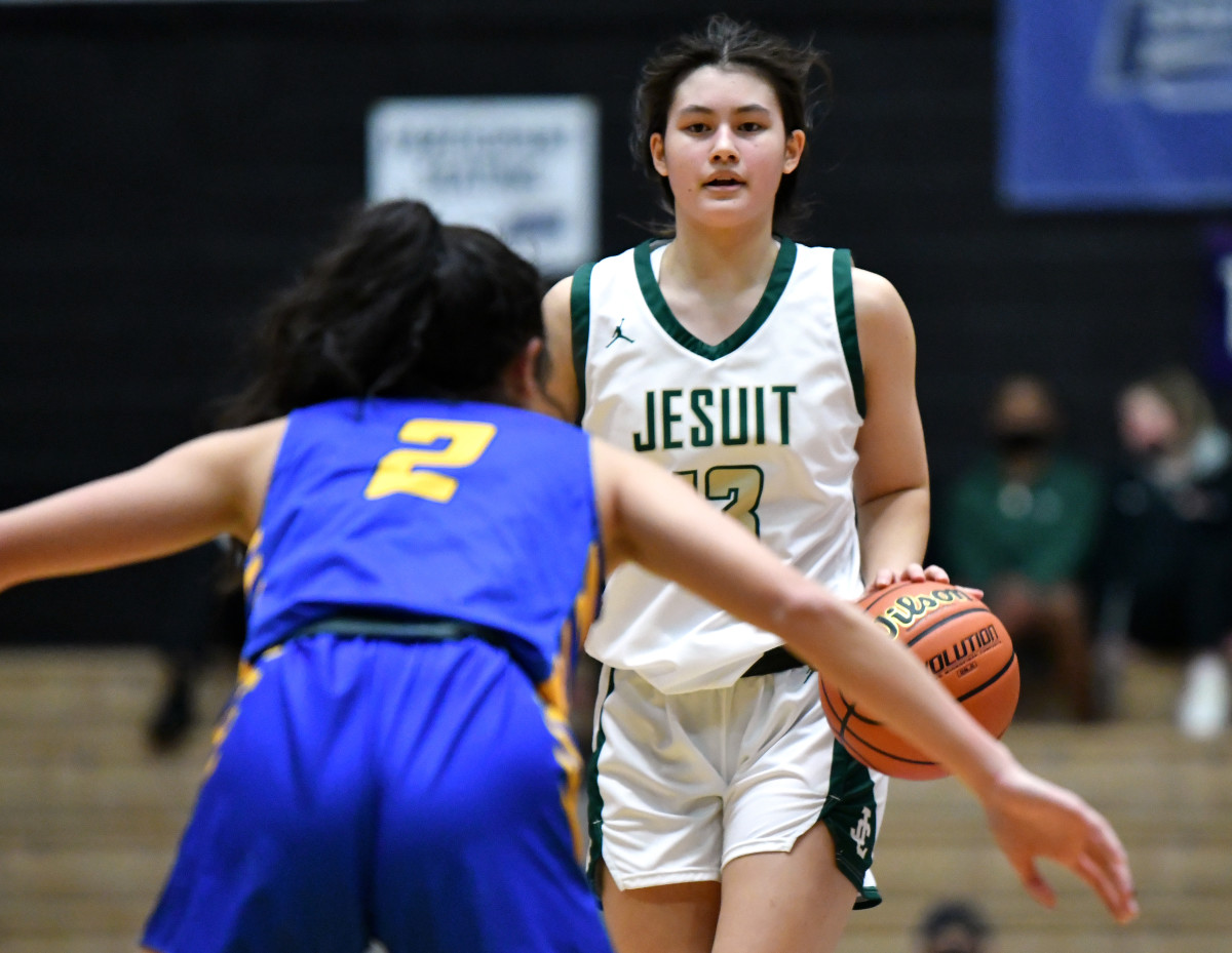 Barlow Jesuit girls basketball Taylor Balkom 25